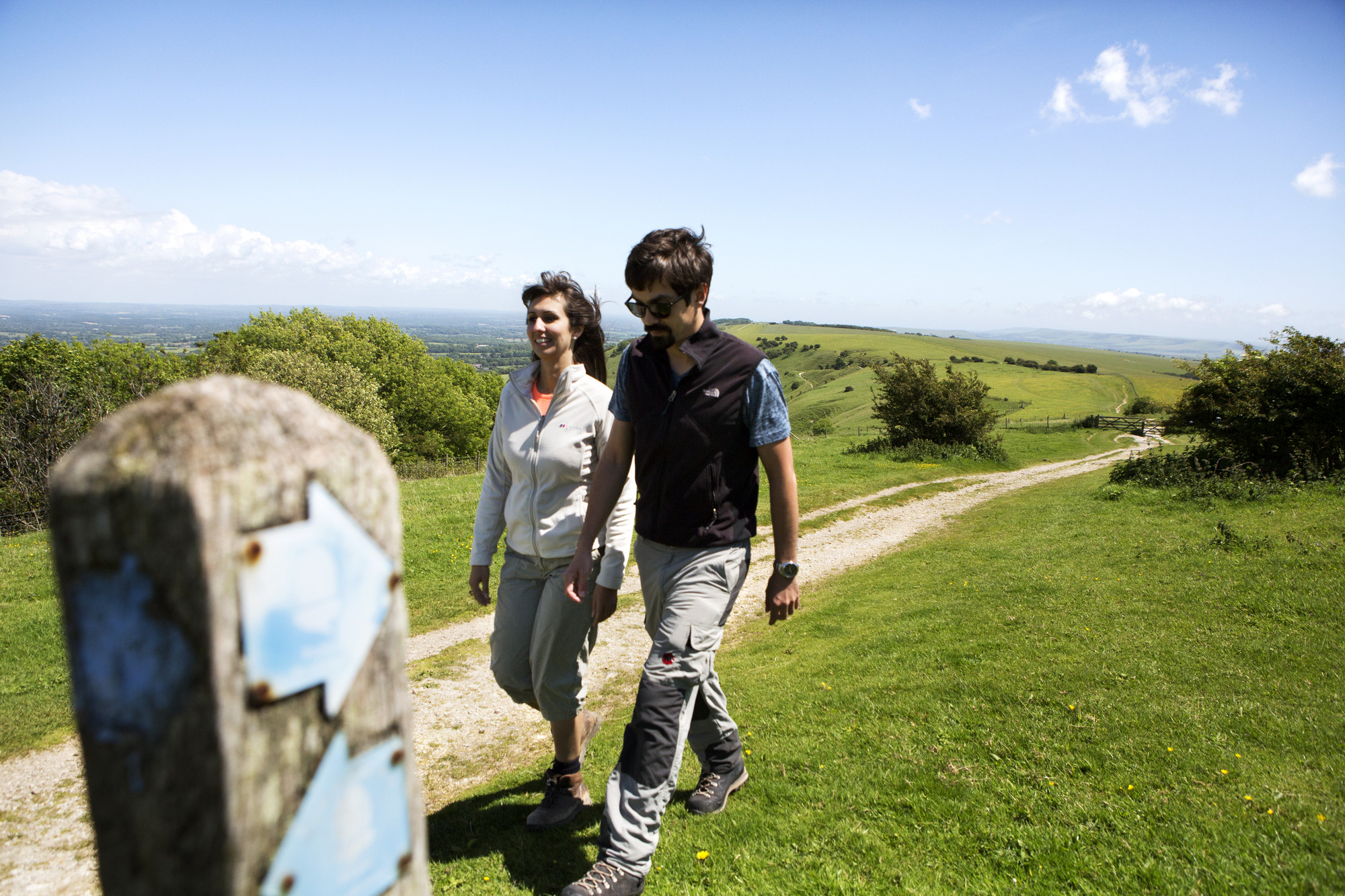 South downs. Саут-Даунс Англия. South downs National Park. Какие лучшие места для прогулок в национальном парке Саут-Даунс?. The view on the way down.