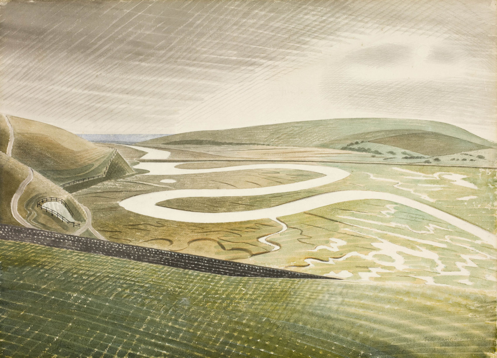 Artist Eric Ravilious and the beauty of winter - South Downs National ...